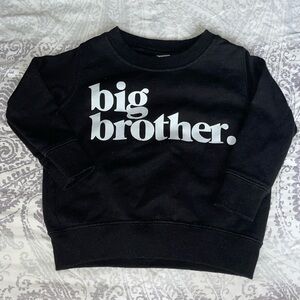 Black Big Brother sweatshirt